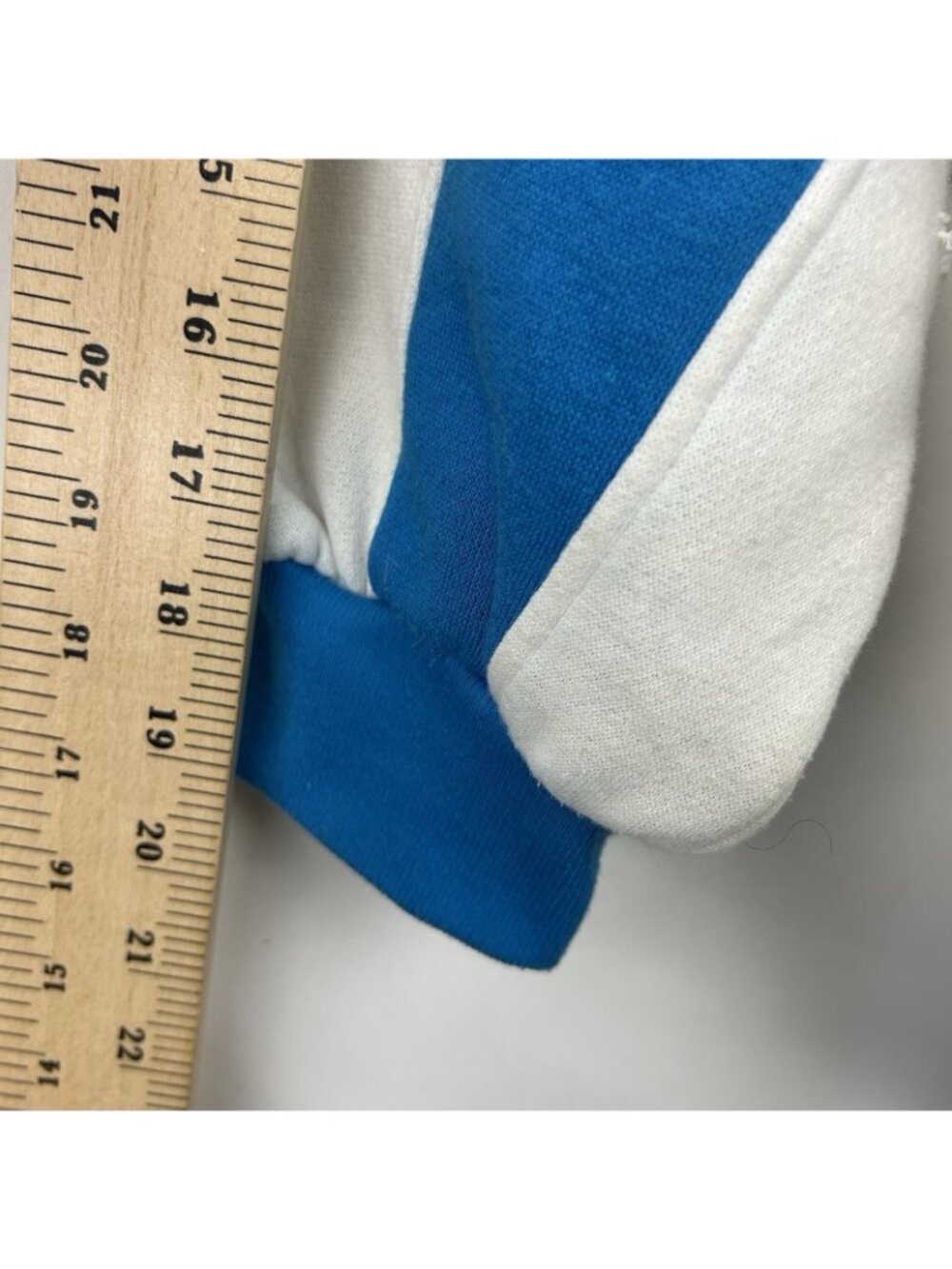 Vintage 90s Adidas Color Block Sweater Men’s XL Blue White Full Zip Sportswear - Picture 6 of 16